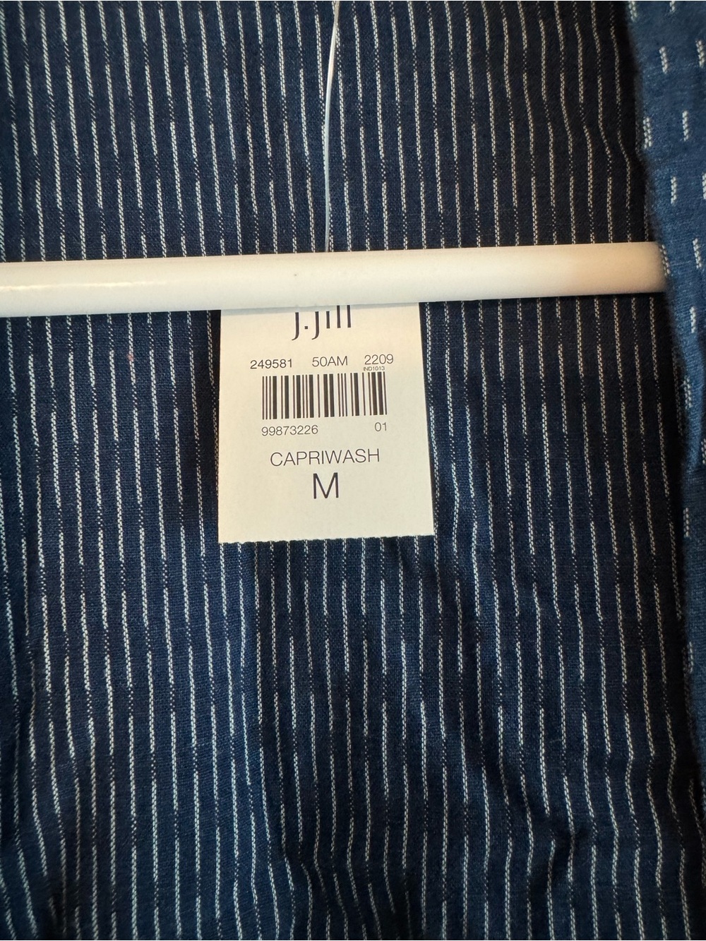 J. Jill Dark Blue Open Front Cardigan NEW - Picture 3 of 6